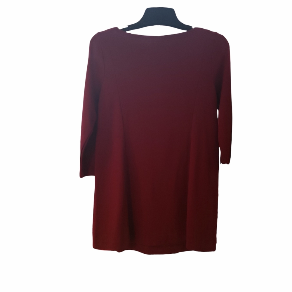 JJill Maroon  Dress - Picture 4 of 9